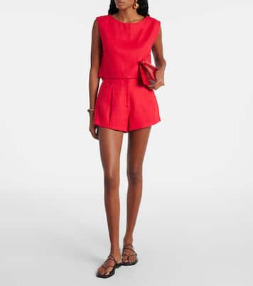 Rosalie linen shorts | Posse