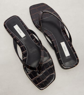 Sandalias de piel grabada | Toteme