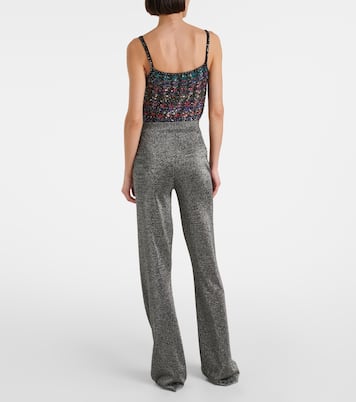 Lamé slim pants  | Missoni