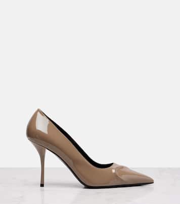 Le Cœur 3D 90 patent leather pumps | Alaïa