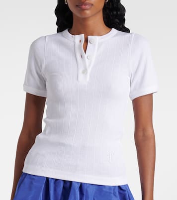 Ribbed-knit T-shirt | Patou