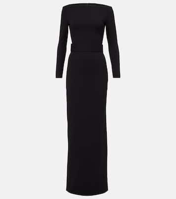 Sabina off-shoulder gown | Solace London