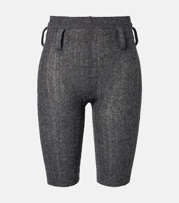 Shorts aus Wolle und Kaschmir | Prada