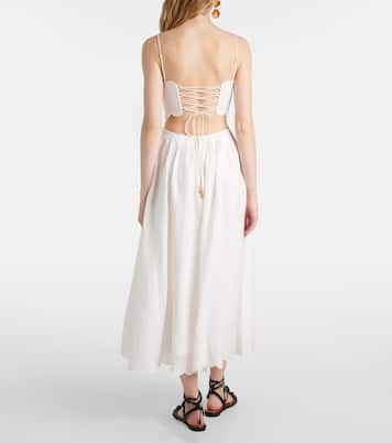 Midikleid Rhiannon aus Leinen | Zimmermann