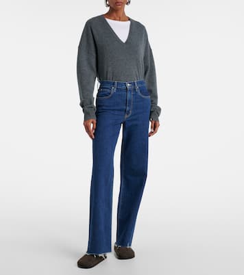 Jeans Grace a vita alta e gamba larga | Slvrlake