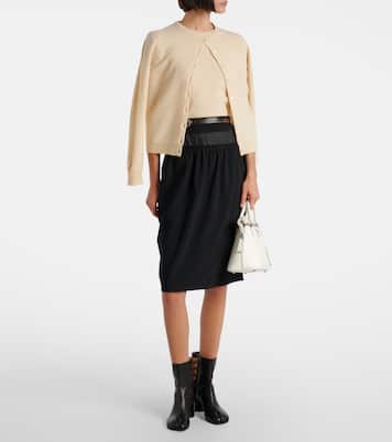 Top Four Stitches en laine vierge | Maison Margiela