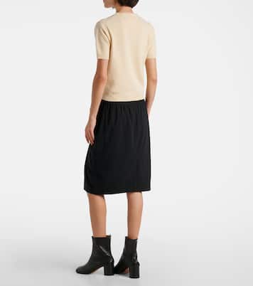 Top Four Stitches en laine vierge | Maison Margiela