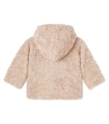 Faux fur jacket | Monnalisa