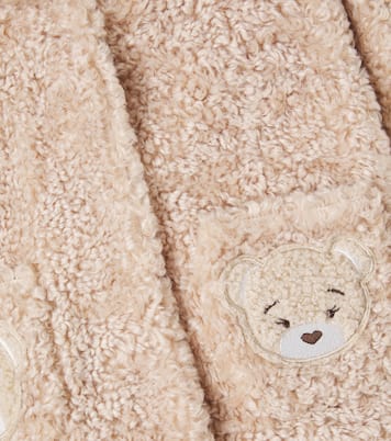 Faux fur jacket | Monnalisa