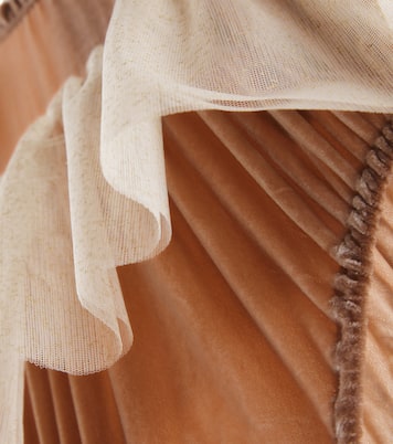 Body Nyssa aus Samt und Tüll | Bebe Organic