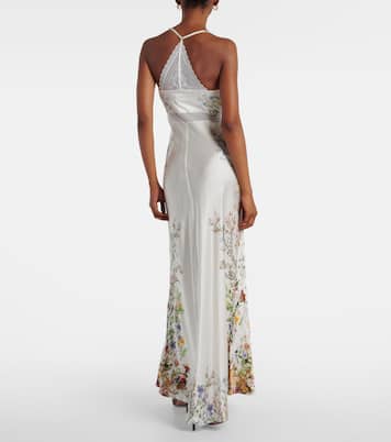 Slipdress aus Seidensatin | Camilla
