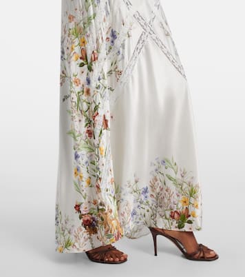 Slipdress aus Seidensatin | Camilla