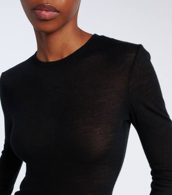 Iverness knitted cashmere top | The Row