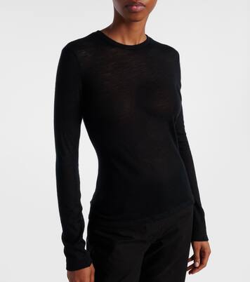 Iverness knitted cashmere top | The Row