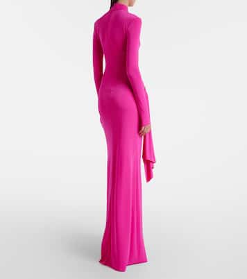 Embellished draped gown | David Koma