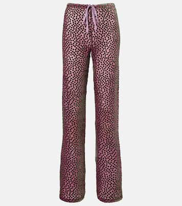 Polka-dot straight pants | Dries Van Noten