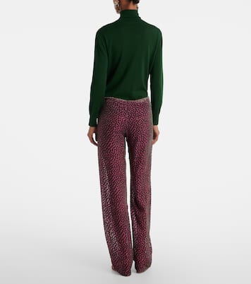 Polka-dot straight pants | Dries Van Noten