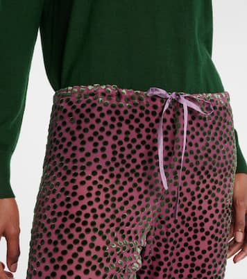Polka-dot straight pants | Dries Van Noten