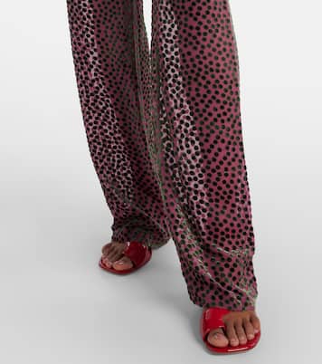 Polka-dot straight pants | Dries Van Noten