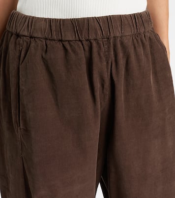 Laney cotton straight pants | Velvet