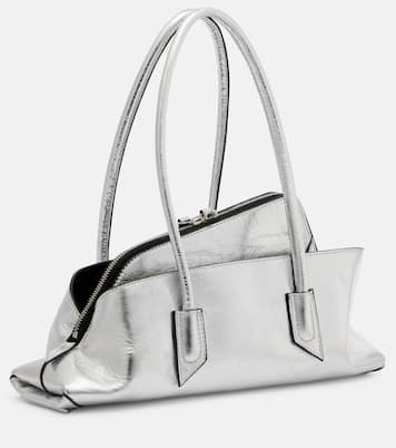 La Passeggiata Small leather tote bag | The Attico