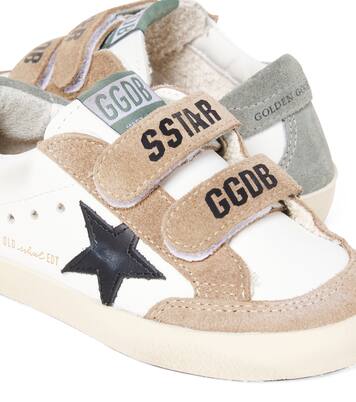 Old School leather sneakers | Golden Goose Kids