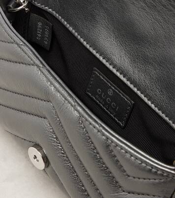 GG Marmont Mini leather shoulder bag | Gucci