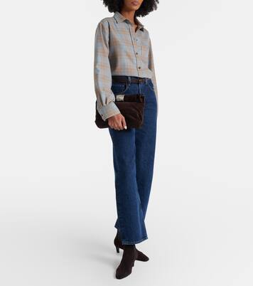 Cuff suede clutch | Staud