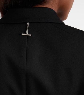 单排扣羊毛夹克 | McQueen