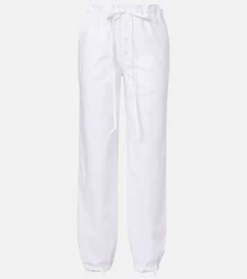 Cotton poplin tapered pants | Victoria Beckham