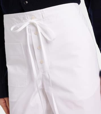Cotton poplin tapered pants | Victoria Beckham