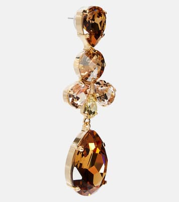 Jillian gold-plated drop earrings | Jennifer Behr