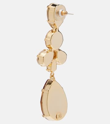 Jillian gold-plated drop earrings | Jennifer Behr