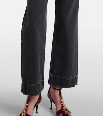 Cropped high-rise wide-leg jeans | Chloé