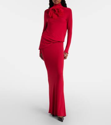 Draped jersey gown | Magda Butrym