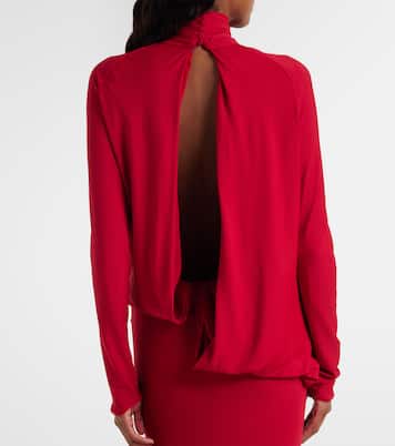 Draped jersey gown | Magda Butrym