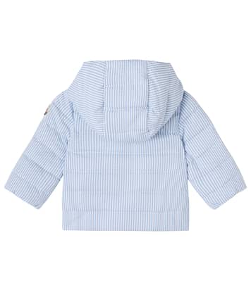 Baby striped down jacket | Moncler Enfant