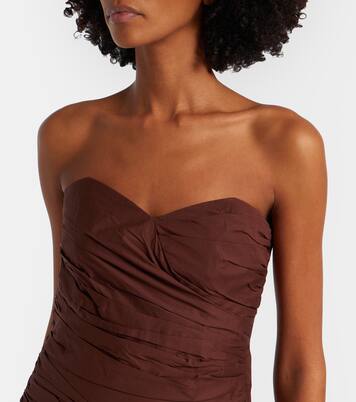 Strapless cotton top | Adriana Degreas