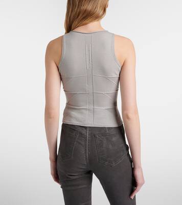 Temple virgin wool tank top | Rick Owens