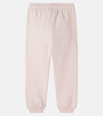 Logo cotton sweatpants | Chloé Kids