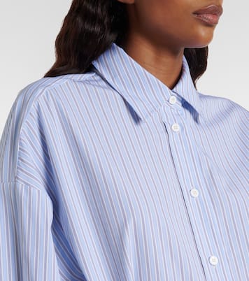 Striped cotton shirt dress | The Attico