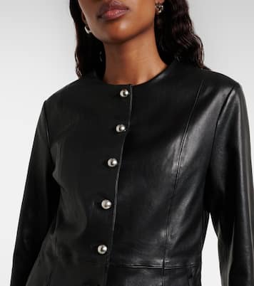 Chaqueta Parlor de piel | Nour Hammour