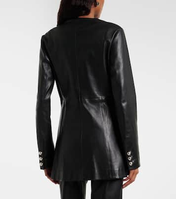 Chaqueta Parlor de piel | Nour Hammour