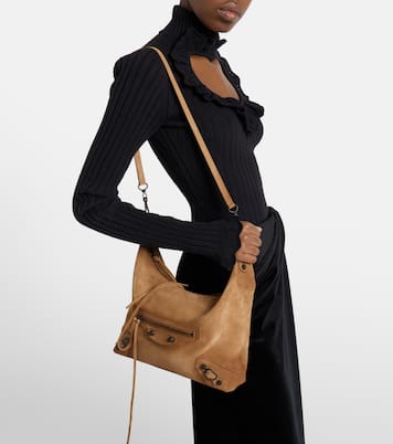Cabas en daim Le City Small | Balenciaga