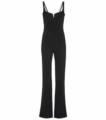 Combi-pantalon en crêpe Signature Corset | Galvan