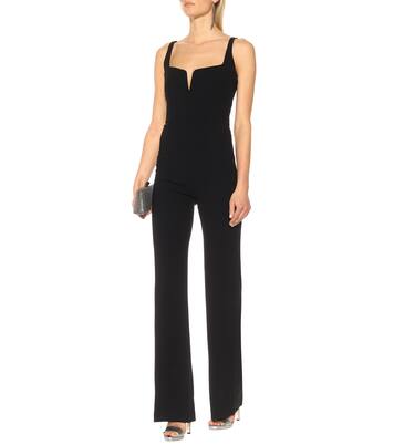 Combi-pantalon en crêpe Signature Corset | Galvan