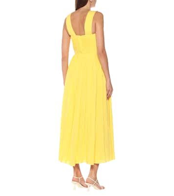 Abito midi Norah in lino | Gabriela Hearst