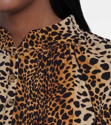 Lauri cheetah-print blouse | Melissa Odabash