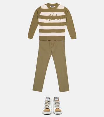 Hose aus Stretch-Baumwolle | Il Gufo