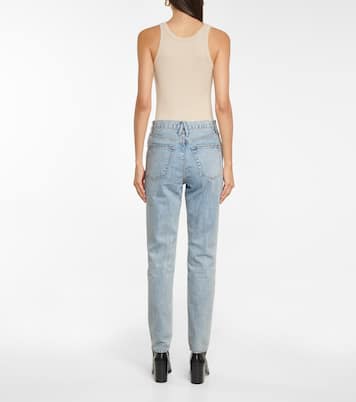 Beatnik high-rise distressed jeans | Slvrlake